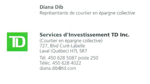 Diana Dib - TD à Laval